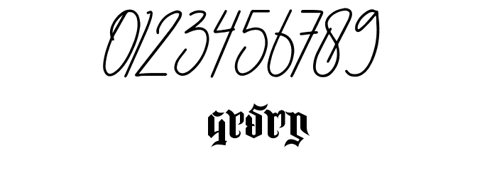 EllaineDemo Font OTHER CHARS