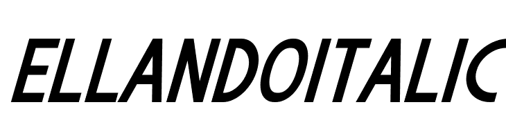 Ellando Italic  Frei Schriftart Herunterladen