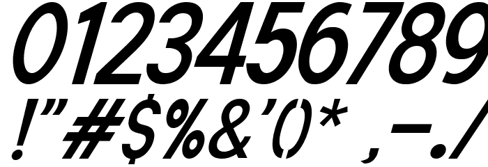 Ellando Italic Font OTHER CHARS