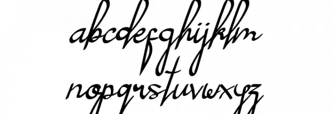 Ellando Script Fuentes MINÚSCULAS