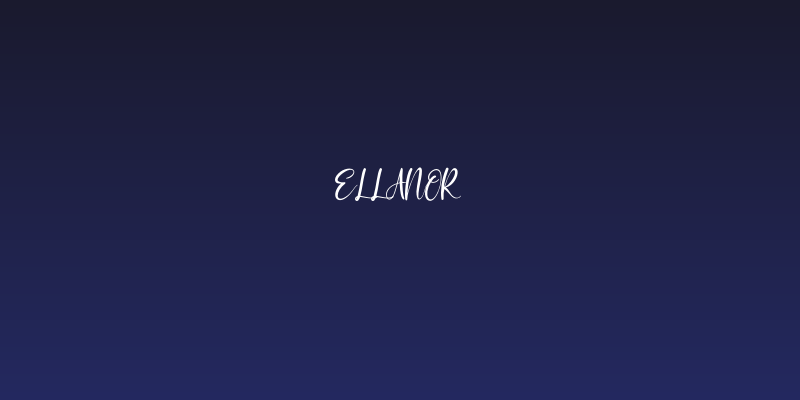 Ellanor Social Header