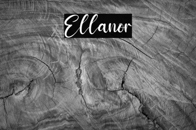 Ellanor Font examples
