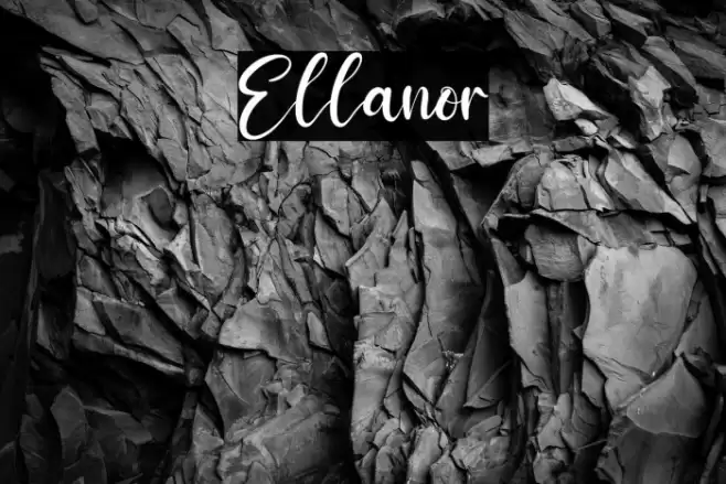 Ellanor Font examples