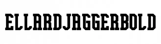 Ellard Jagger Bold  Fuentes Gratis Descargar