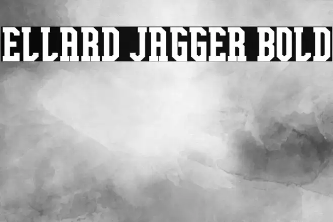 Ellard Jagger Bold Example 3
