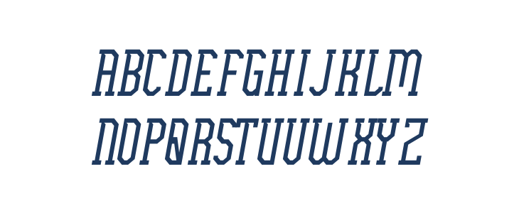 Ellard Jagger Italic Lowercase