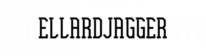 Ellard Jagger  Frei Schriftart Herunterladen