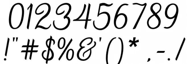 Elldier Font OTHER CHARS