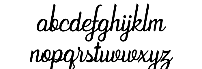 Elldier Font LOWERCASE