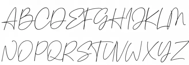 Elleanor Schriftart Groß