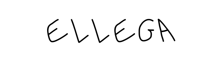 Ellega  font caratteri gratis