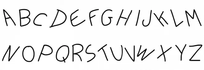 Ellega Шрифта ВЕРХНИЙ