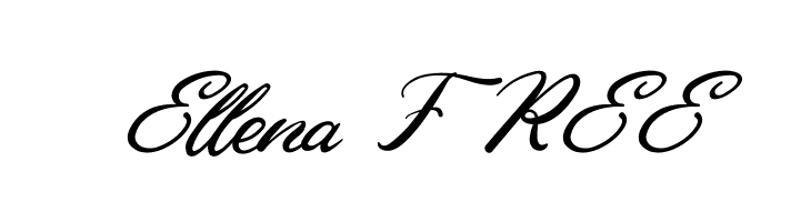 Ellena FREE  font caratteri gratis
