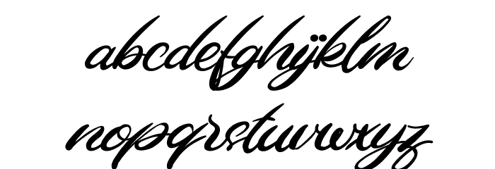 Ellena FREE Font LOWERCASE