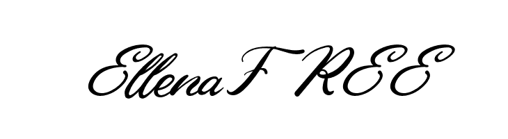 EllenaFREE  Frei Schriftart Herunterladen