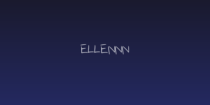 Ellennn Social Header
