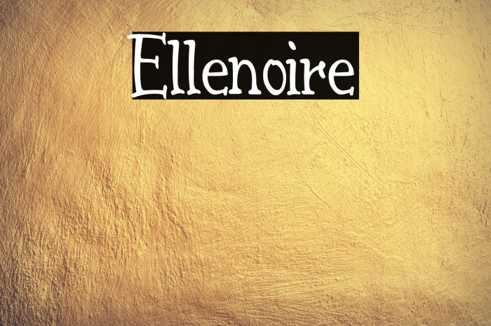 Ellenoire Example 2