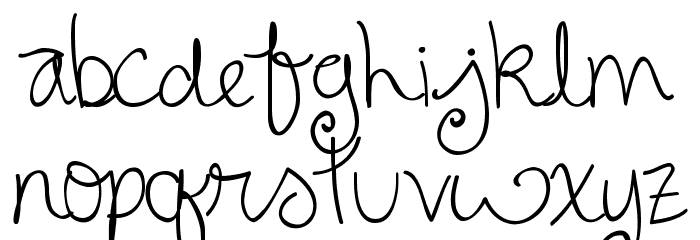 Ellephont Font LOWERCASE
