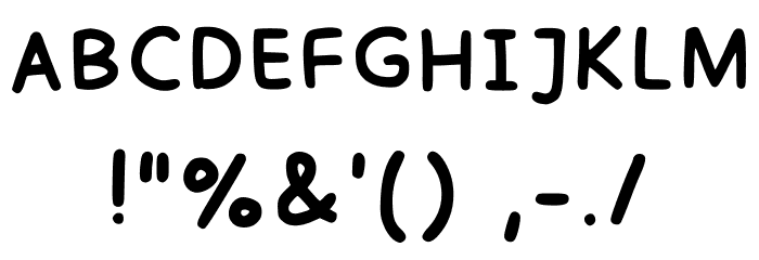 Elles Digital Handwritt Regular Font OTHER CHARS