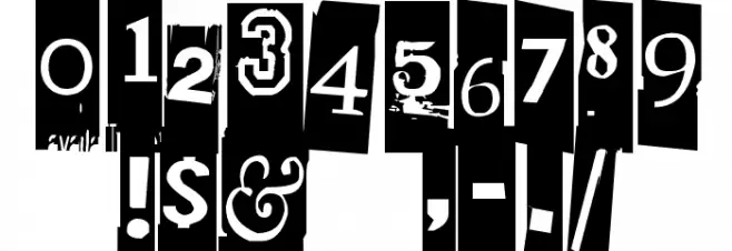 Ellet niin Font OTHER CHARS