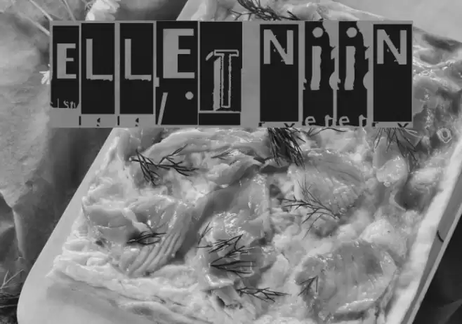 Ellet niin Font examples