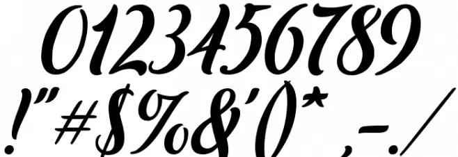 Elley Font OTHER CHARS