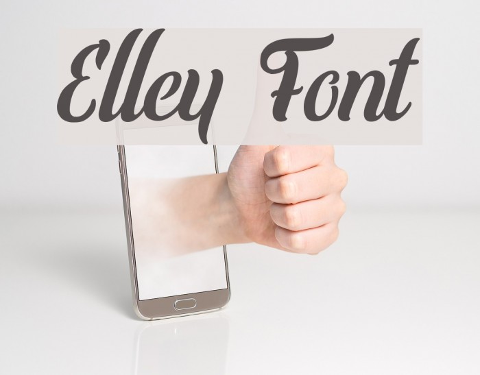 Elley Font examples