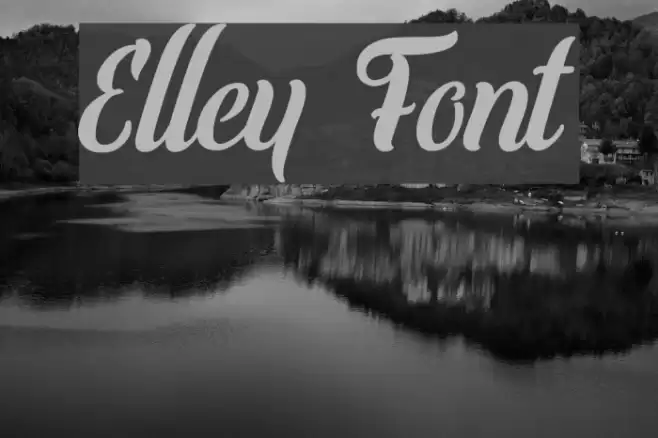 Elley Font examples