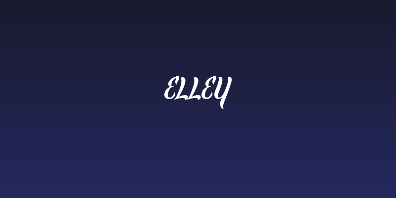Elley Social Header