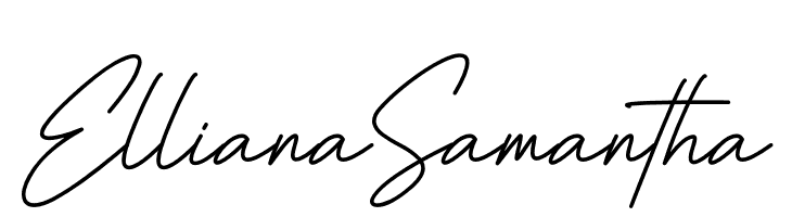 Elliana Samantha  font caratteri gratis