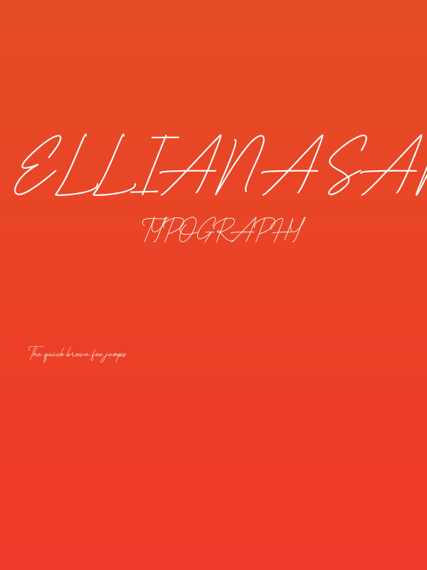 Elliana Samantha Poster