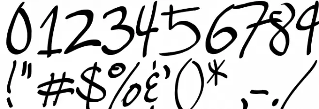 Ellianarelle's Path Font OTHER CHARS