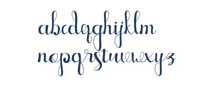 EllicScript Lowercase