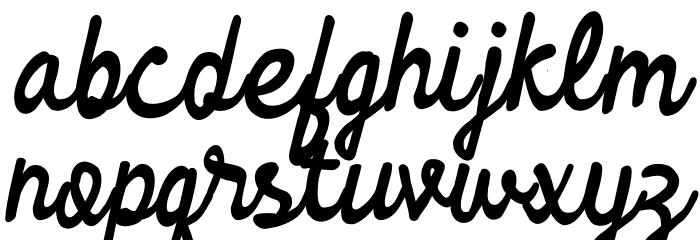 Ellie Magdalena Font LOWERCASE