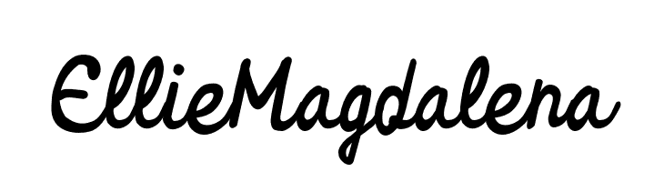 EllieMagdalena  नि: शुल्क फ़ॉन्ट्स डाउनलोड