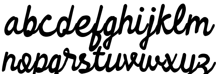EllieMagdalena Font LOWERCASE