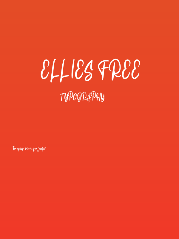 Ellies FREE Poster