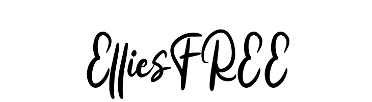 ElliesFREE  Frei Schriftart Herunterladen