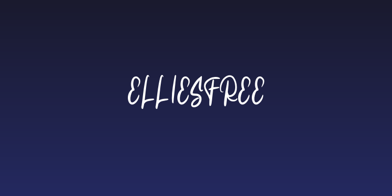 ElliesFREE Social Header