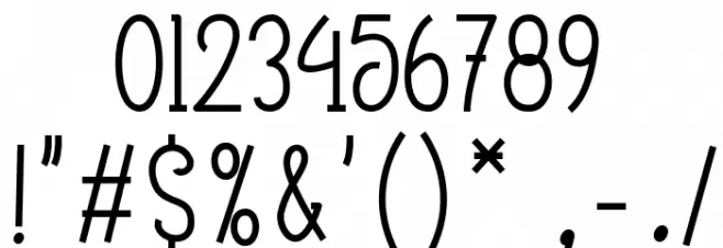 Elliora Font OTHER CHARS