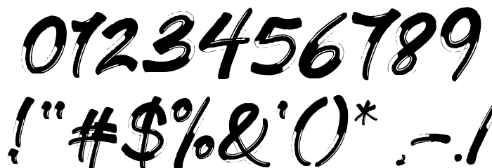 Elliot DEMO Font OTHER CHARS