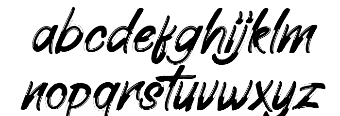 Elliot DEMO Font LOWERCASE
