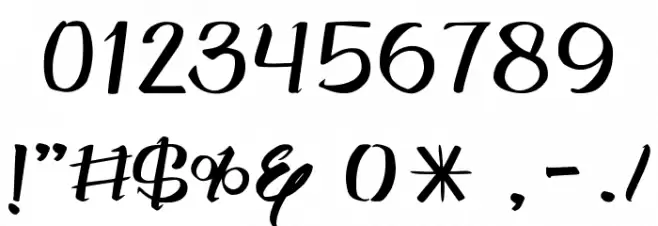 Elliot Font OTHER CHARS