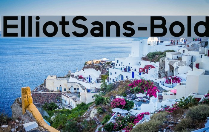 ElliotSans-Bold Font examples