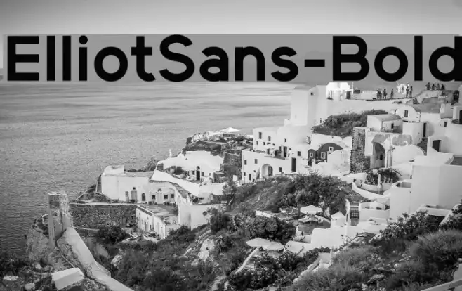 ElliotSans-Bold Example 1