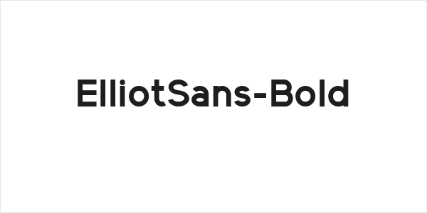 ElliotSans-Bold Logo