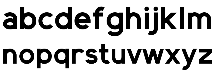 ElliotSans-Bold Font LOWERCASE