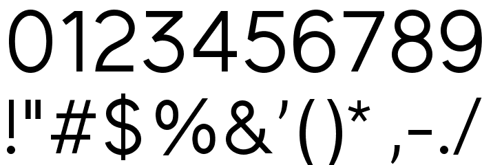 ElliotSans-Regular フォント その他の文字