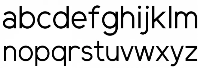 ElliotSans-Regular Font LOWERCASE
