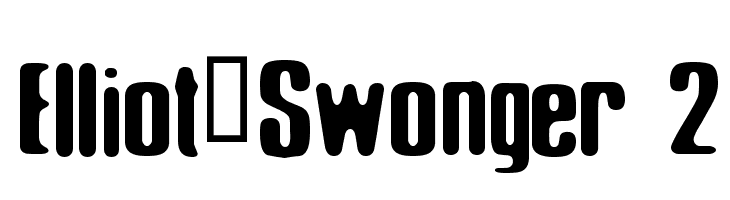 Elliot_Swonger 2 Font